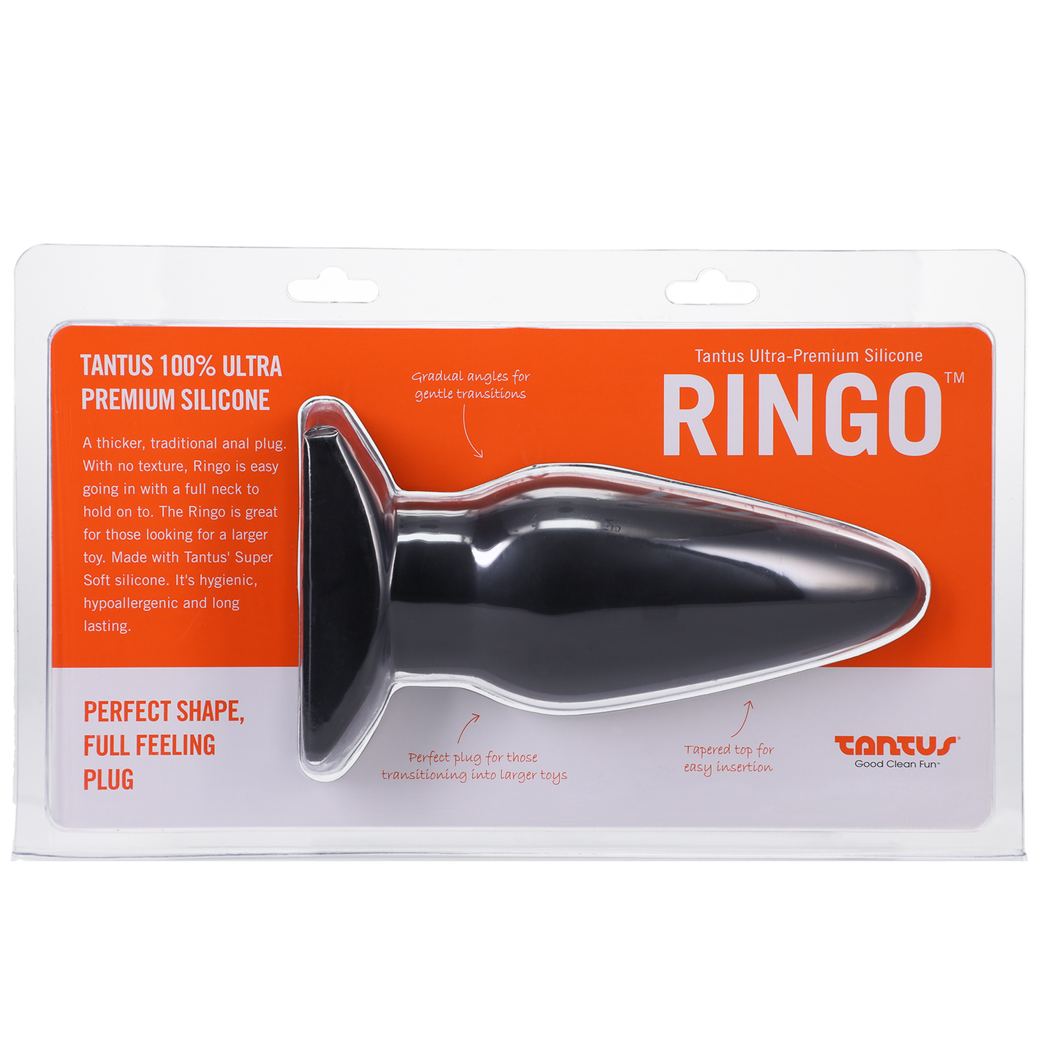 Silicone Ringo Silicone Butt Plug - xtantric.ca