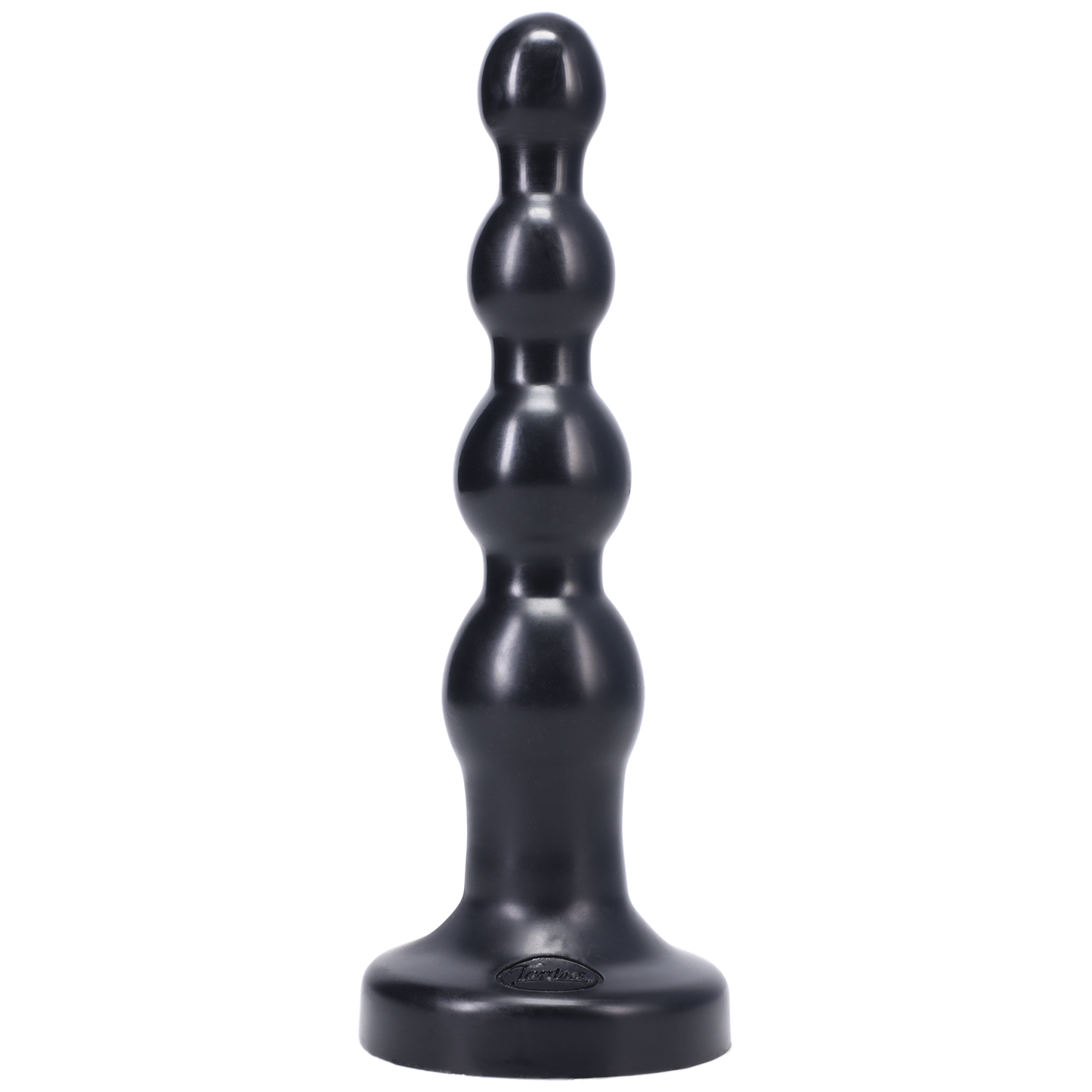 Tantus Silicone Large Ripple Butt Plug Black - xtantric.ca