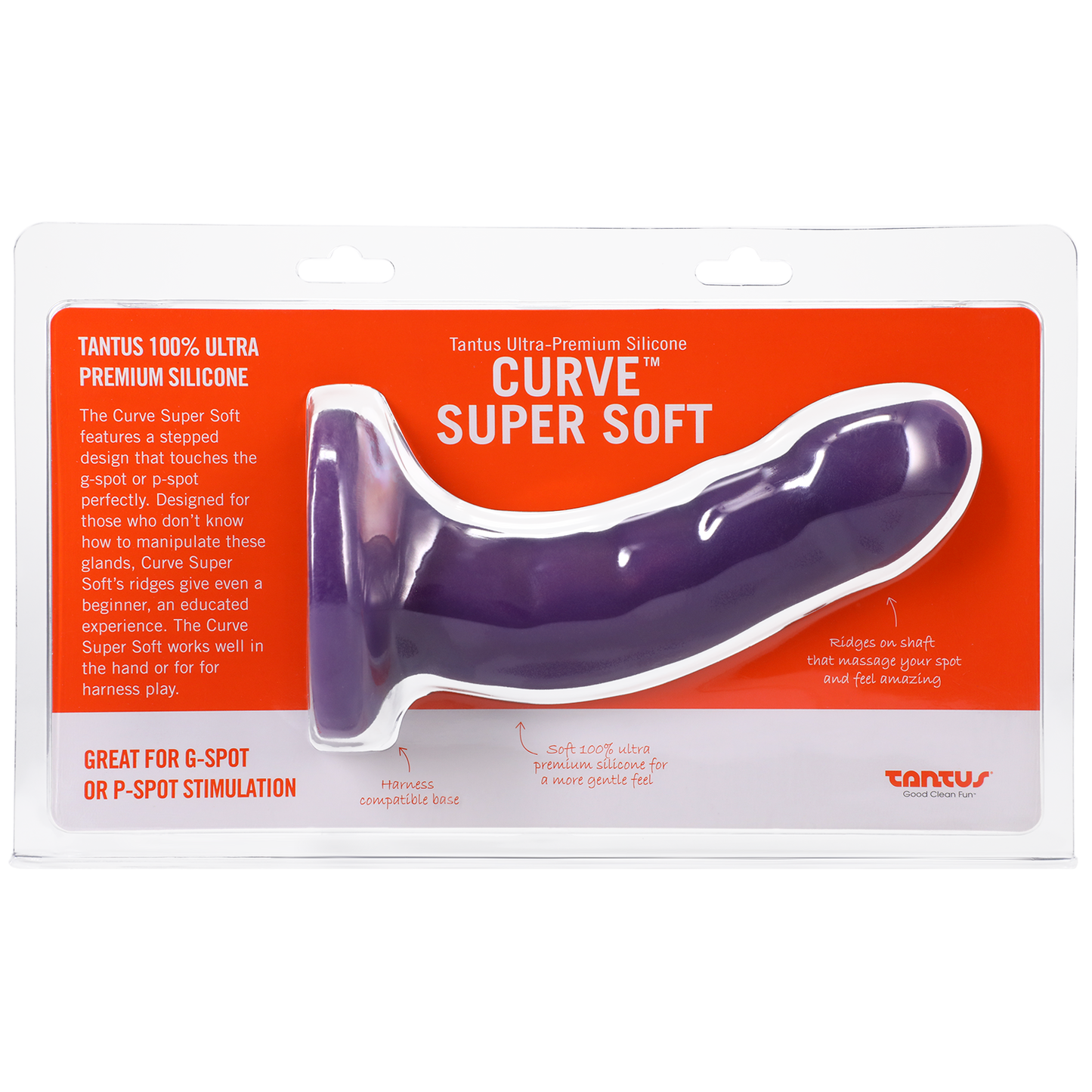 Silicone Curve Dildo Amethyst - xtantric.ca