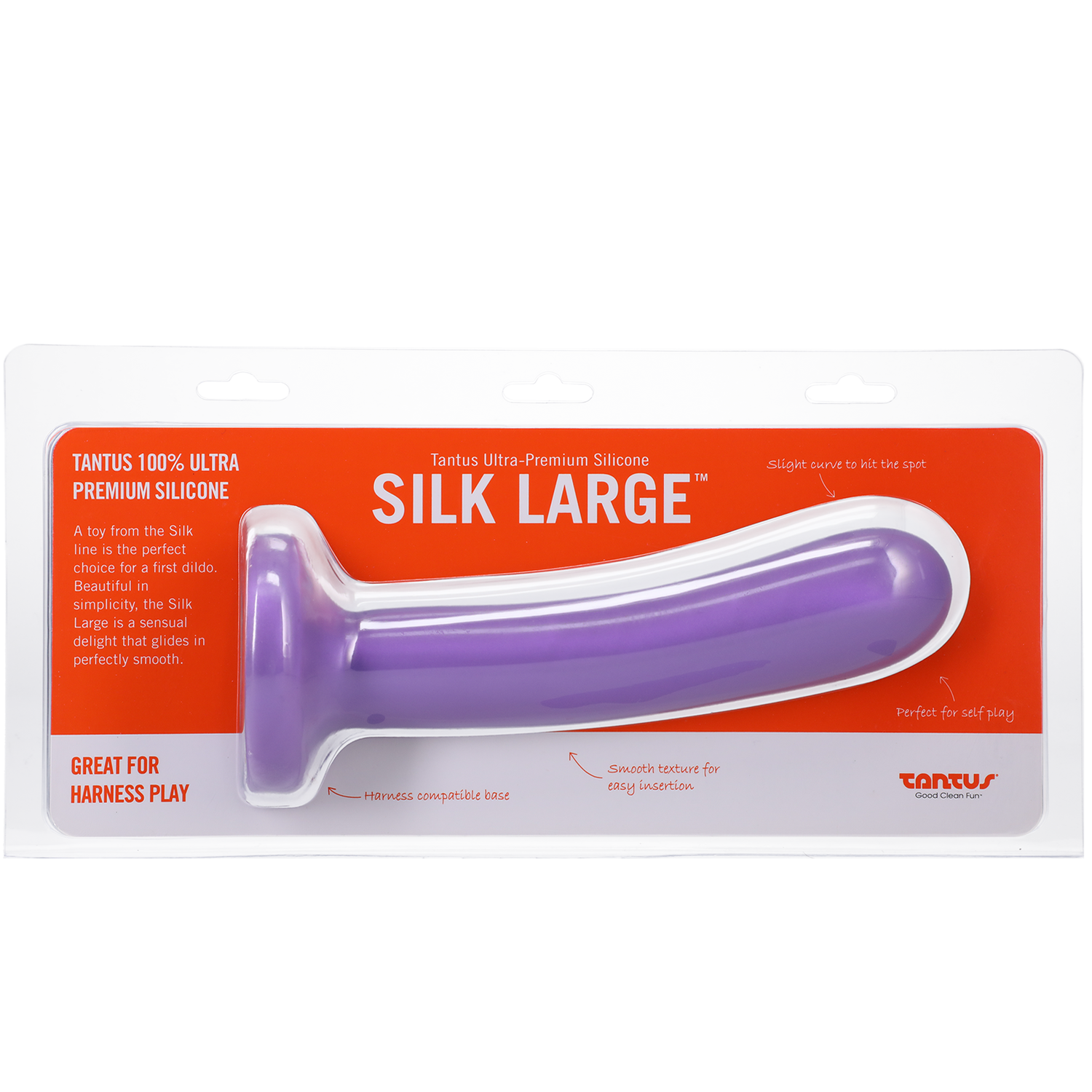 Silicone Silk Large Silicone Dildo - xtantric.ca