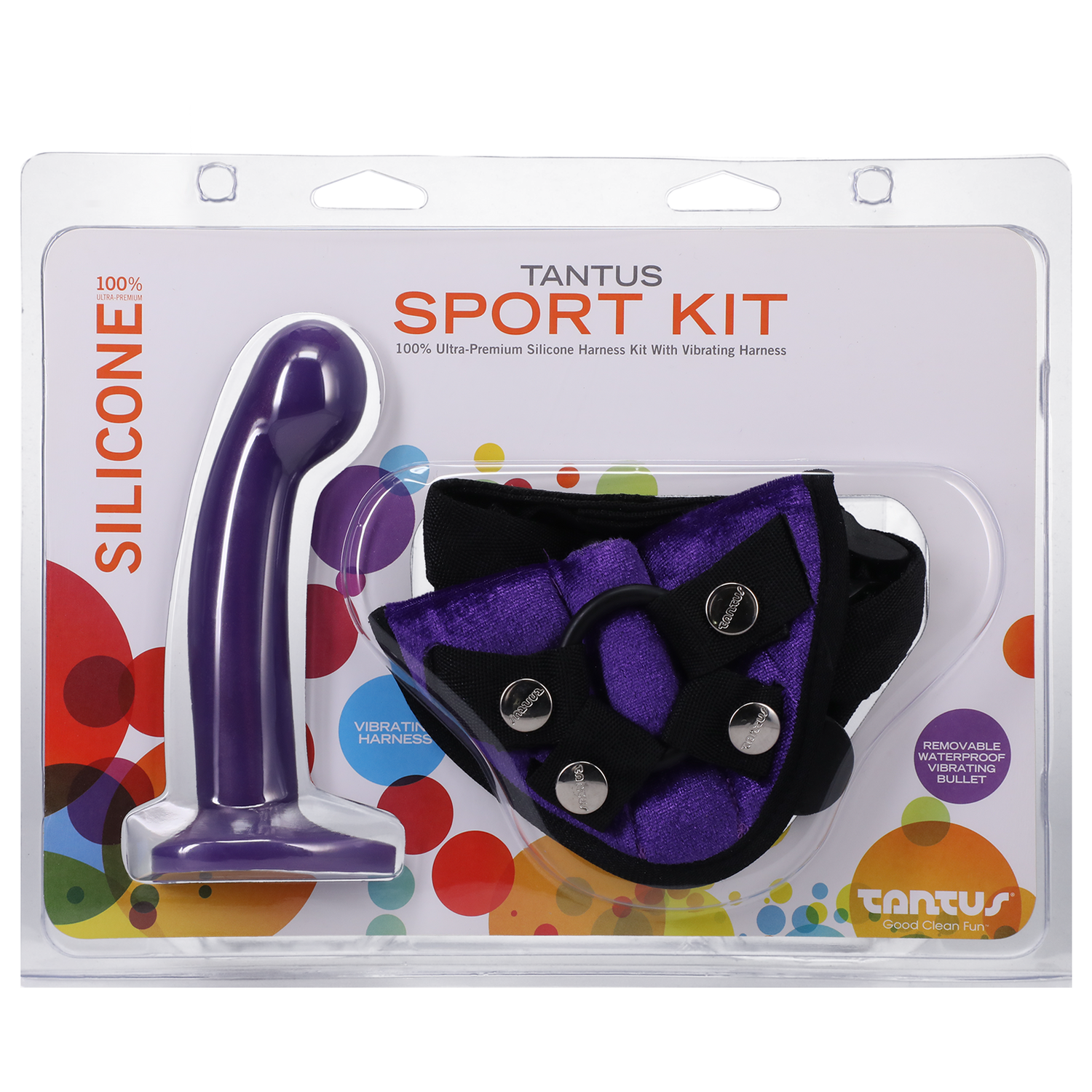 Tantus Silicone Sport Harness Kit Midnight Purple - xtantric.ca