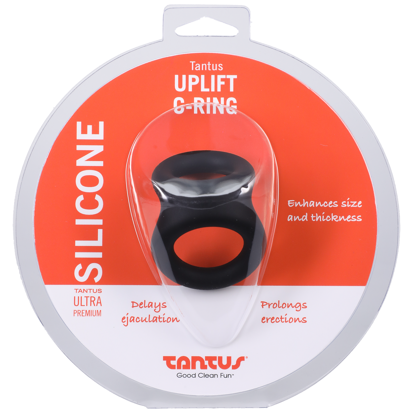 Uplift - Silicone C-Ring Onyx - xtantric.ca