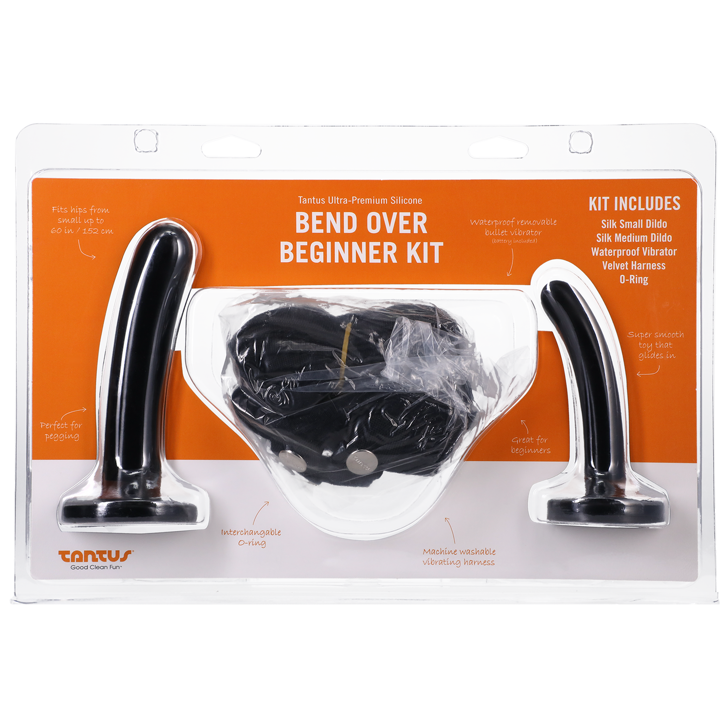 Bend Over Beginner Kit - Onyx - xtantric.ca