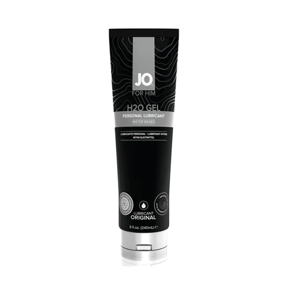 Jo For Him H2O Gel Original Water-Based Personal Lubricant Lube 8 fl. oz. / 240 ml - xtantric.ca