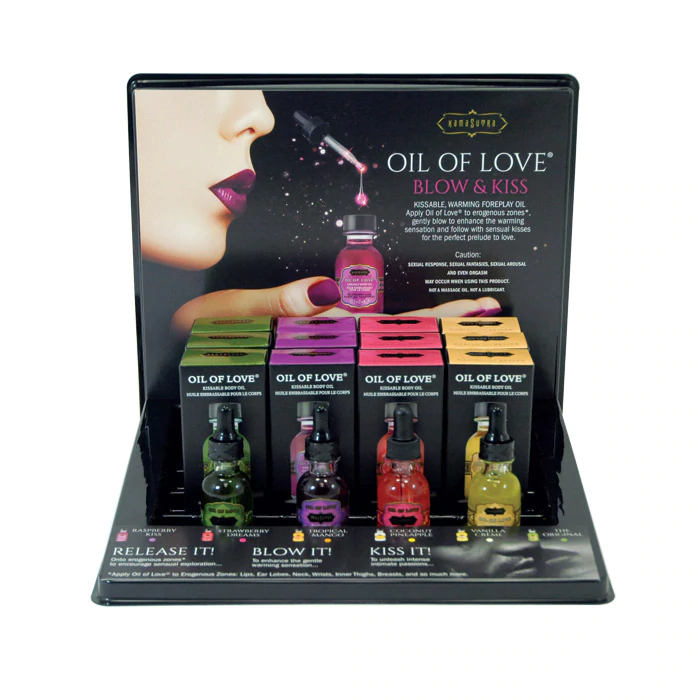 Oil of Love Prepack Display w Testers - xtantric.ca