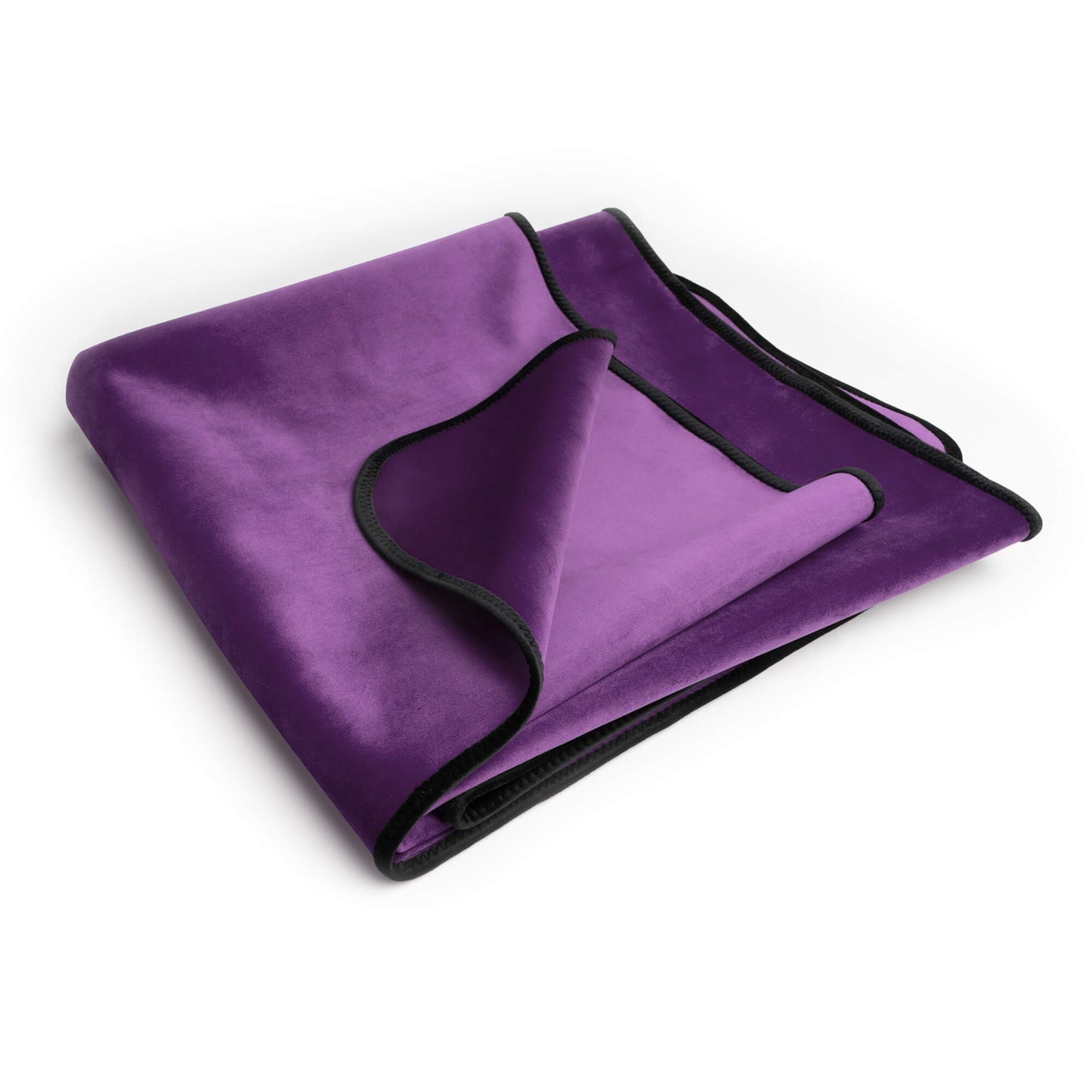 Fascinator Lush Throw  Purple Microvelvet - King Size - xtantric.ca