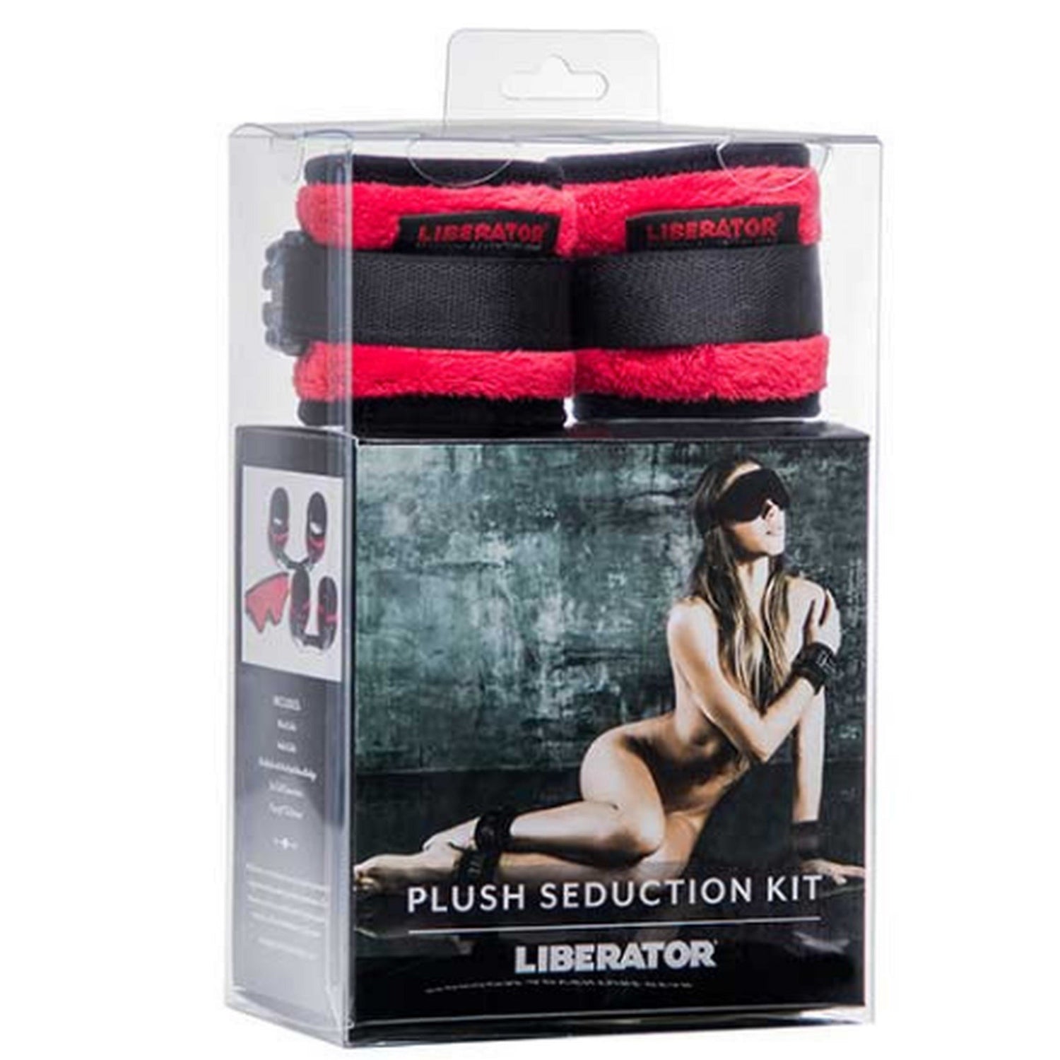 Black Label Seduction Cuff Kit Black Microfiber - xtantric.ca