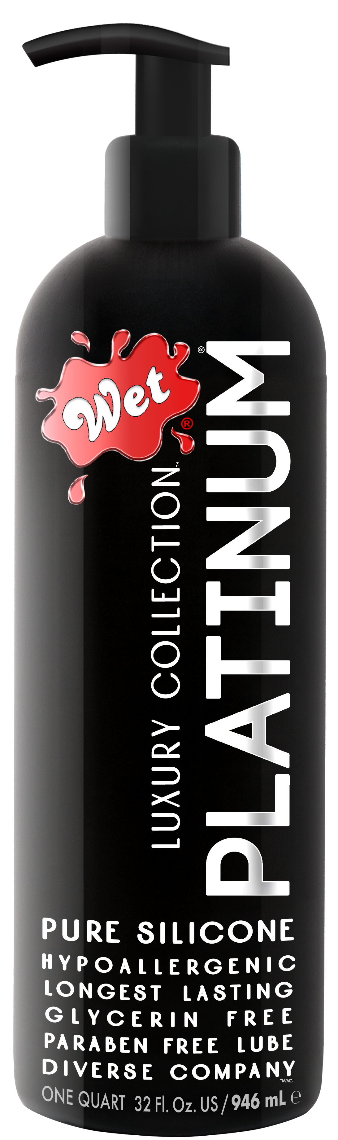 Platinum Silicone Based Sex Lube 32 Ounce - xtantric.ca