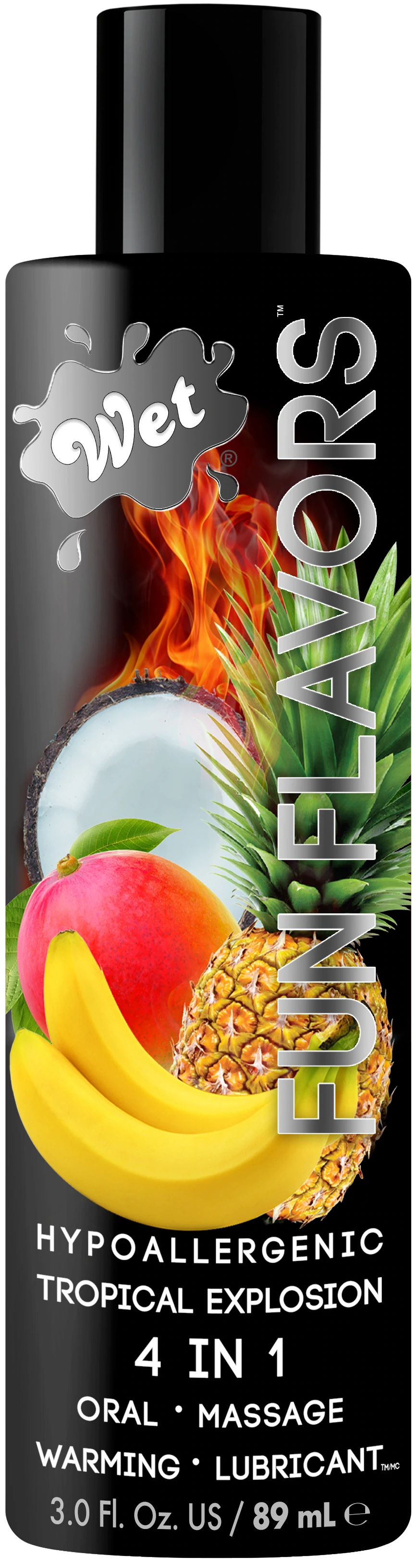 Fun Flavors Tropical Explosion 4 in 1 3oz - xtantric.ca