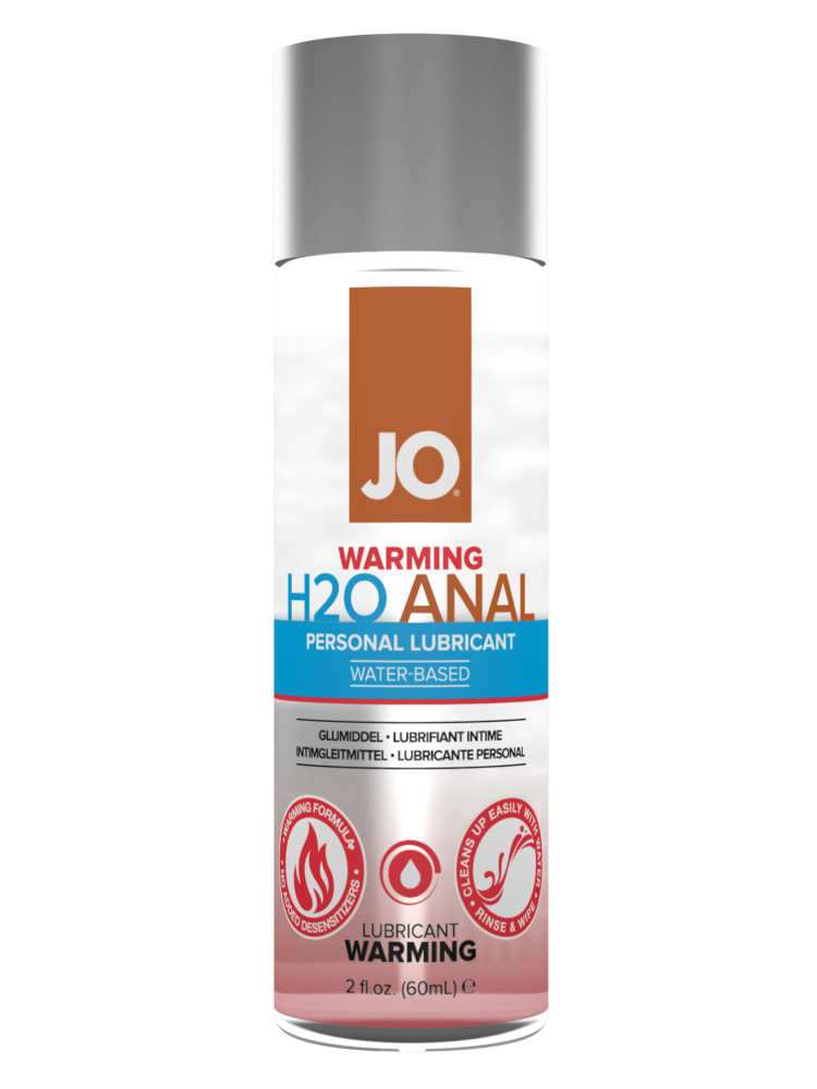 JO H2O Anal - Warming - Lubricant 2 floz / 60 mL - xtantric.ca