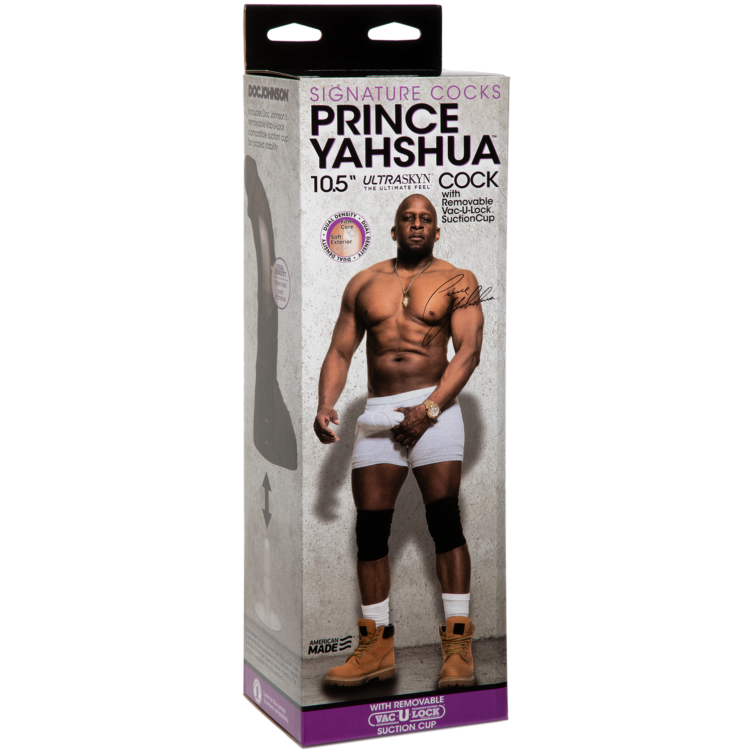 SIGNATURE  COCKS — PRINCE YASHUA — 1  WITH REMOVABLE VAC—U—LOCK SUCTION C - xtantric.ca