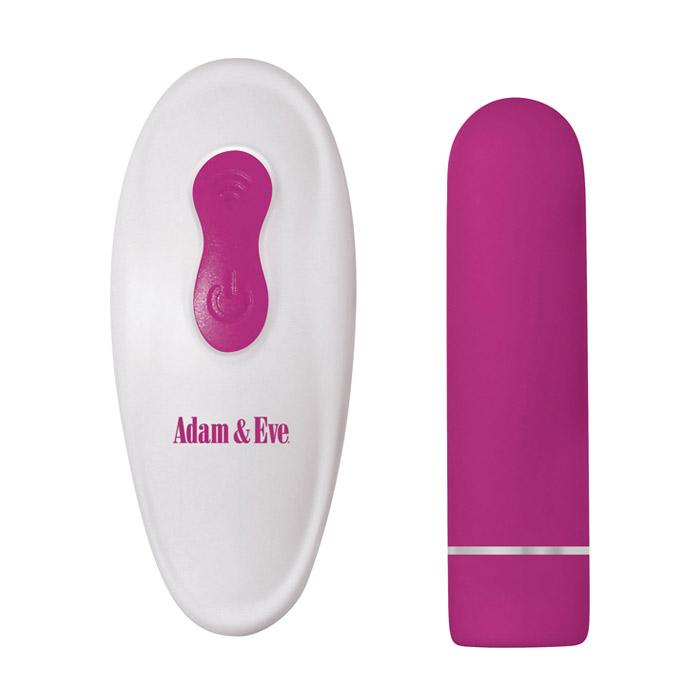 Adam & Eve Remote Control Bullet Vibrator - xtantric.ca