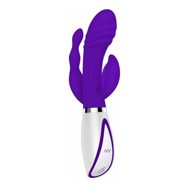 Evolved Novelties Disco Triple Play Vibrator - xtantric.ca