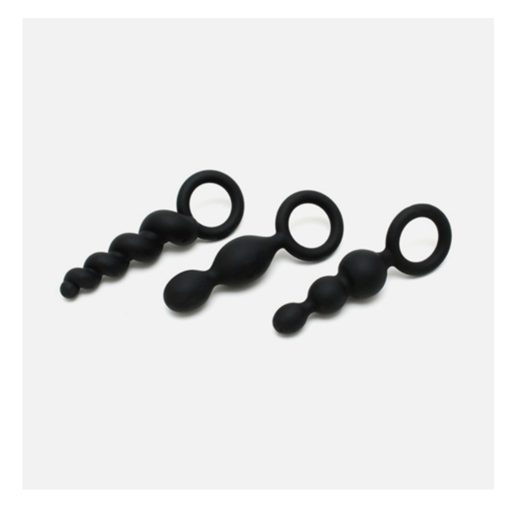 Booty Call (set of 3) (Black) - black - xtantric.ca