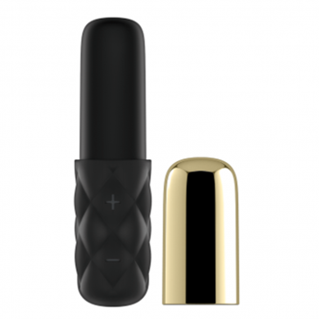 Satisfyer Lovely Honey - Black/Gold - xtantric.ca