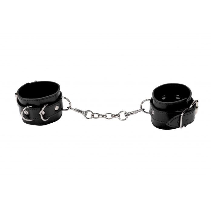 Shots Toys Ouch Leather Cuffs - xtantric.ca