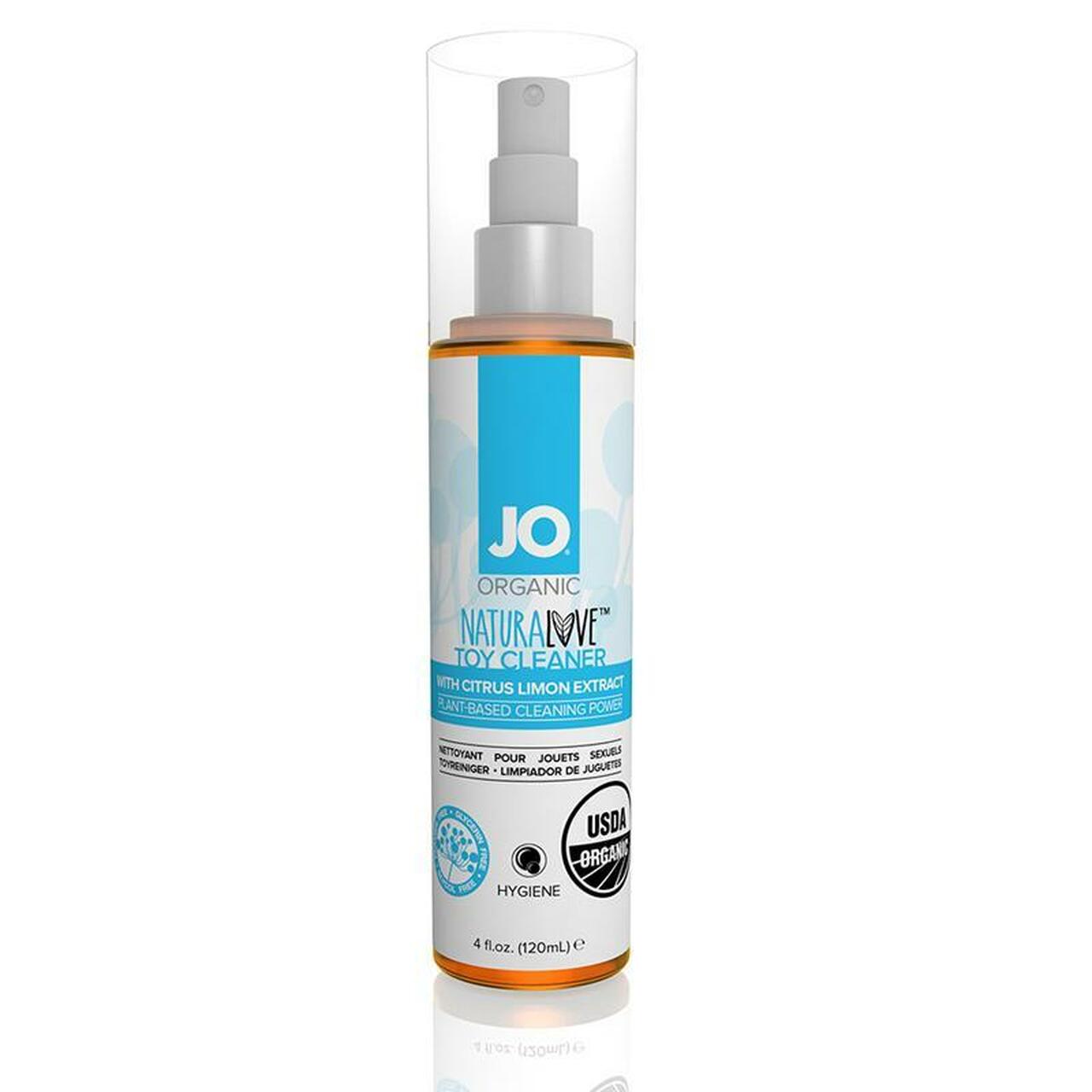 JO USDA Organic  - Toy Cleaner - Fragrance Free - Hygiene 4 floz / 120 mL - xtantric.ca