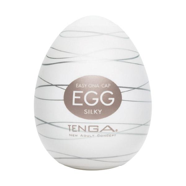 Tenga Egg Silky Male Masturbator - xtantric.ca