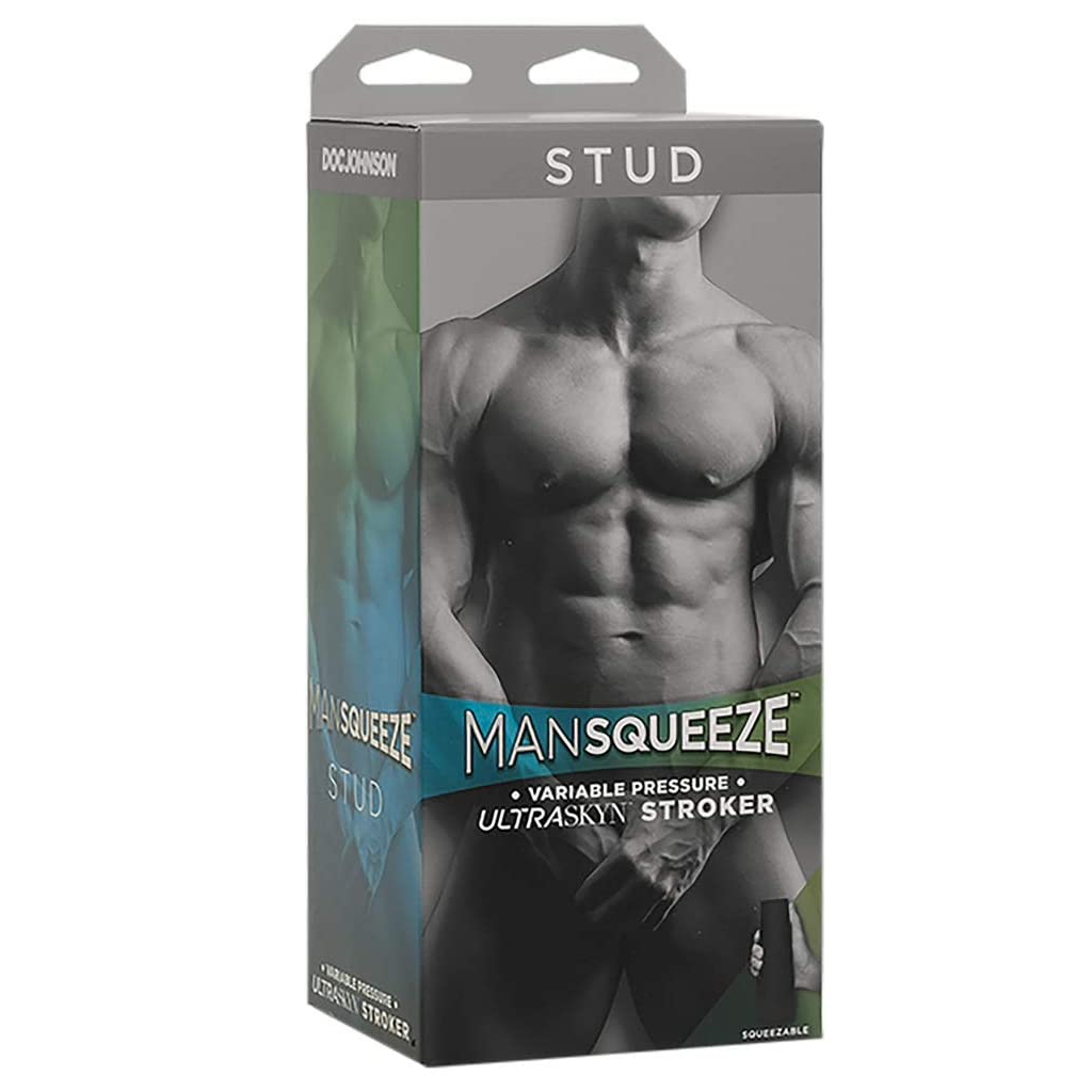 Doc Johnson Man Squeeze - Stud - ULTRASKYN Stroker - Ass - Vanilla - xtantric.ca