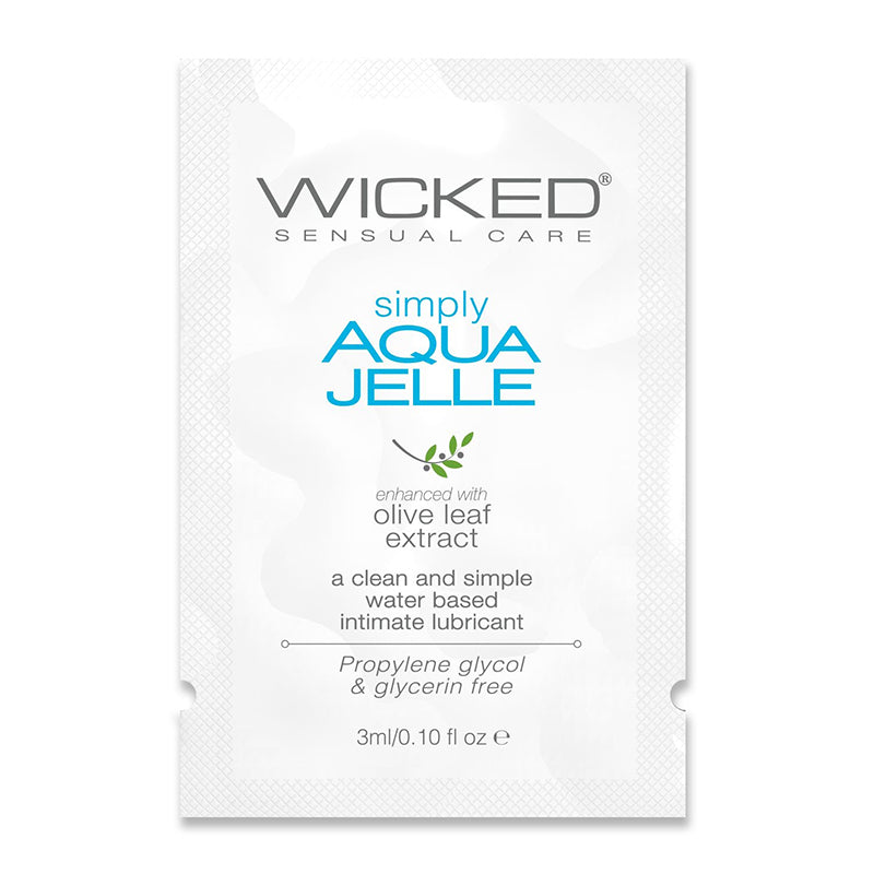 Wicked Simple Aqua Jelle Sachet 0.10 oz - xtantric.ca