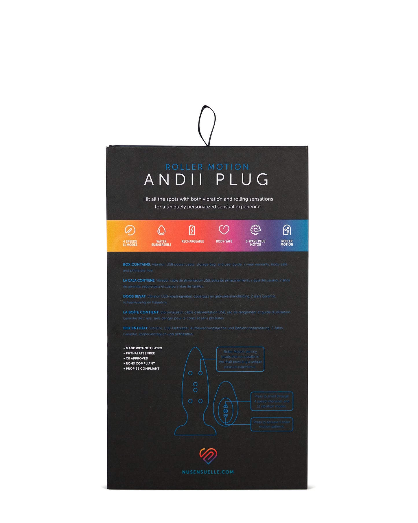 ANDII PLUG - NAVY BLUE - xtantric.ca