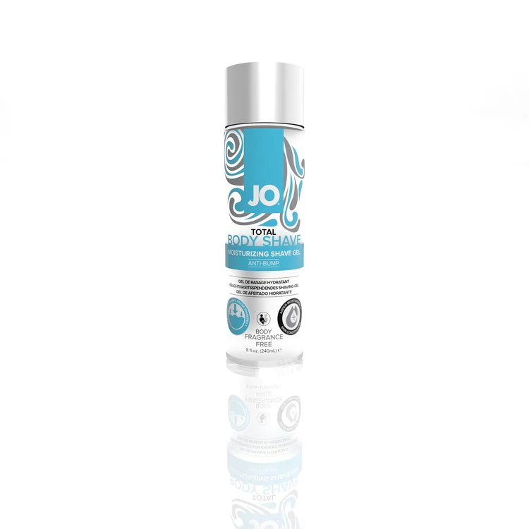 JO Total Body Anti-Bump Shave Gel - Fragrance Free - Body 8 floz / 240 mL - xtantric.ca