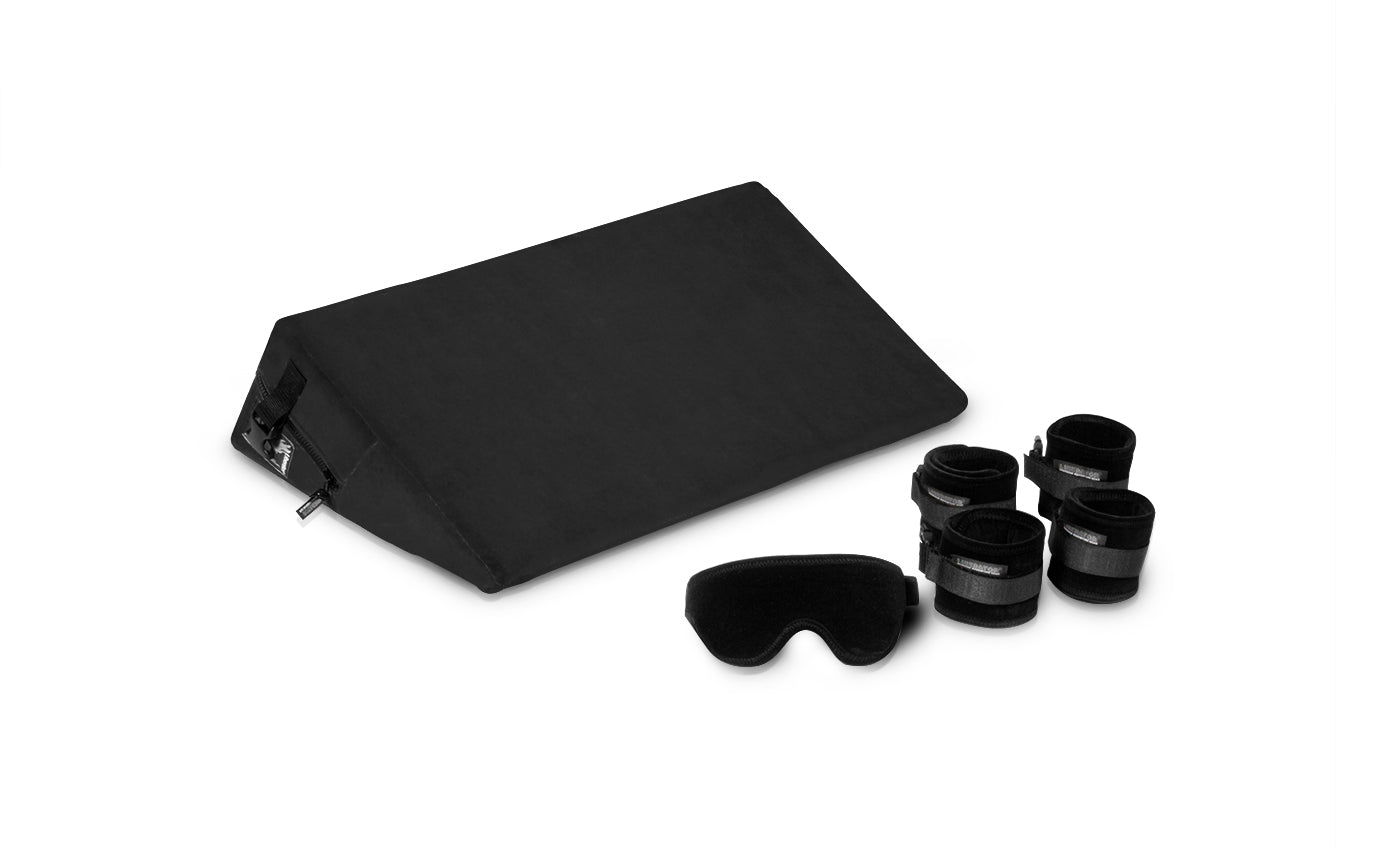 Black Label Wedge Male Packaging W/Cuffs Black - xtantric.ca