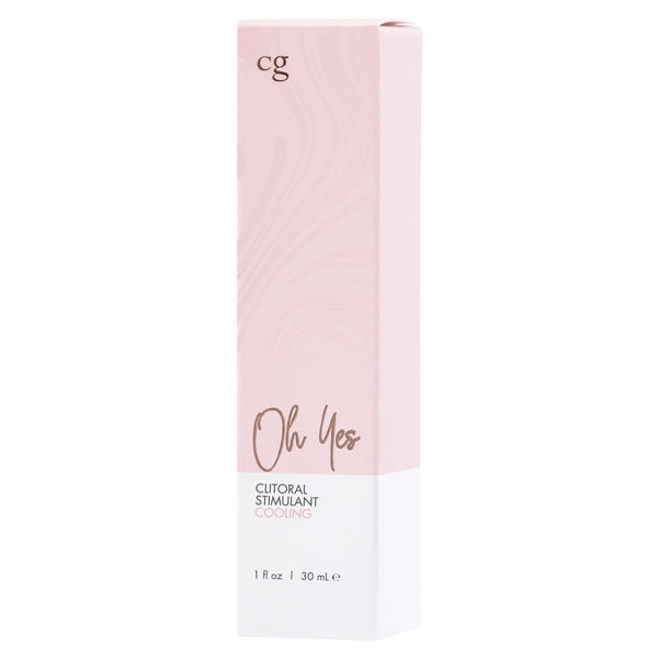 OH YES Cooling Clitoral Stimulant - Fragrance Free 1oz | 30mL - xtantric.ca