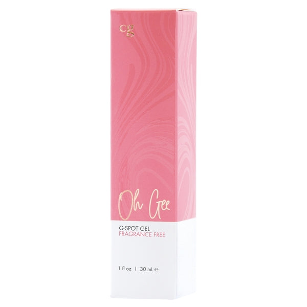 OH GEE G-Spot Gel - Fragrance Free 1oz | 30mL - xtantric.ca