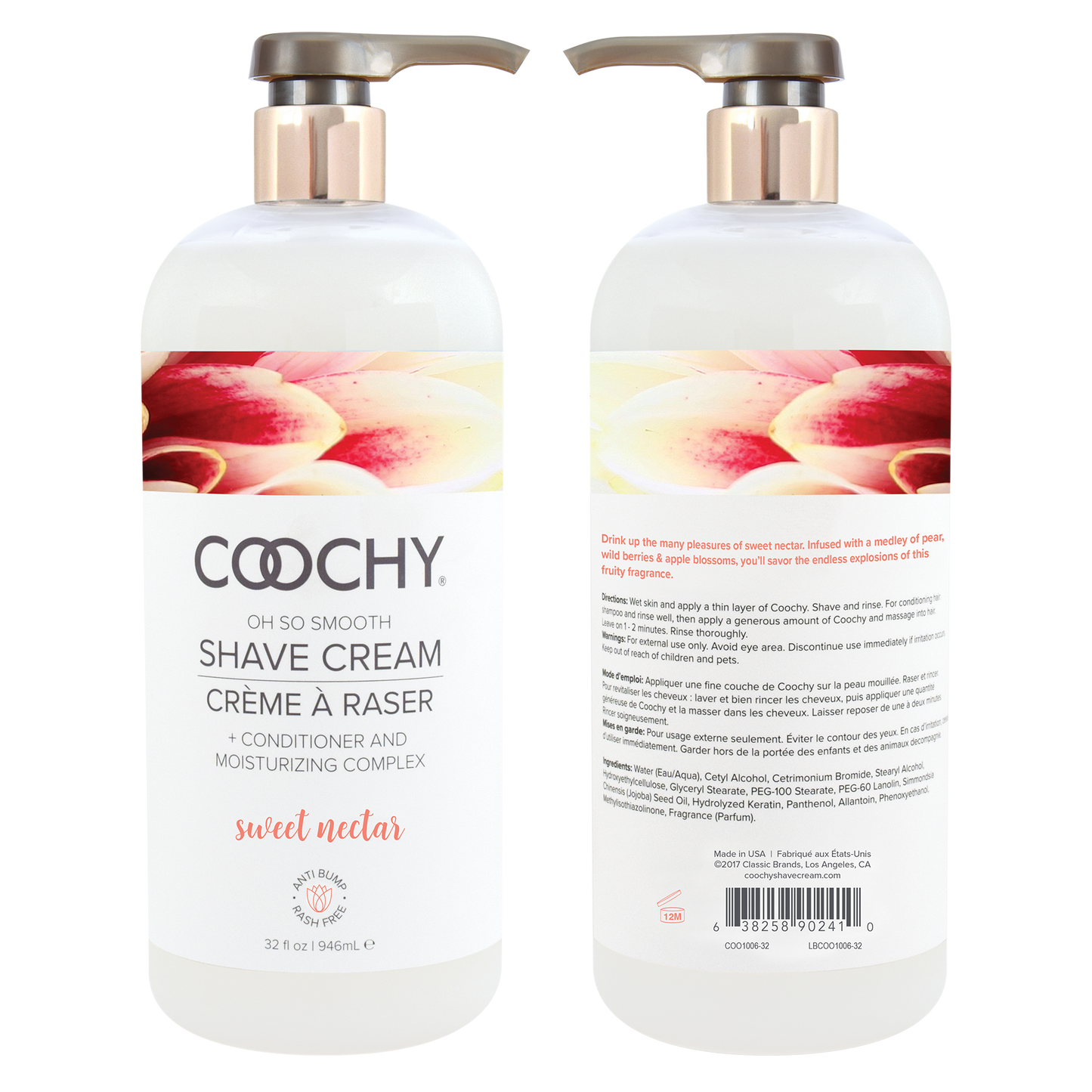 Shave Cream - Sweet Nectar 32oz | 946mL - xtantric.ca