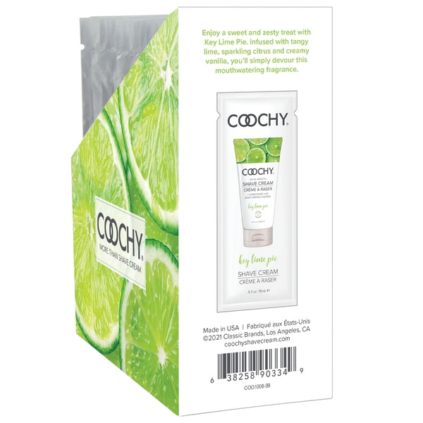 Oh So Smooth   Shave CreamKey Lime Pie 24pc - FOIL - xtantric.ca