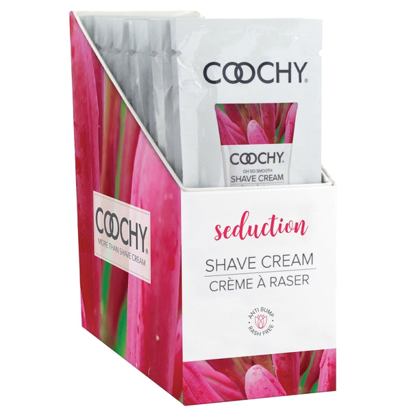 Shave Cream - Seduction 24pc (Honeysuckle/Citrus) | 15ml - Foil - DISPLAY - xtantric.ca