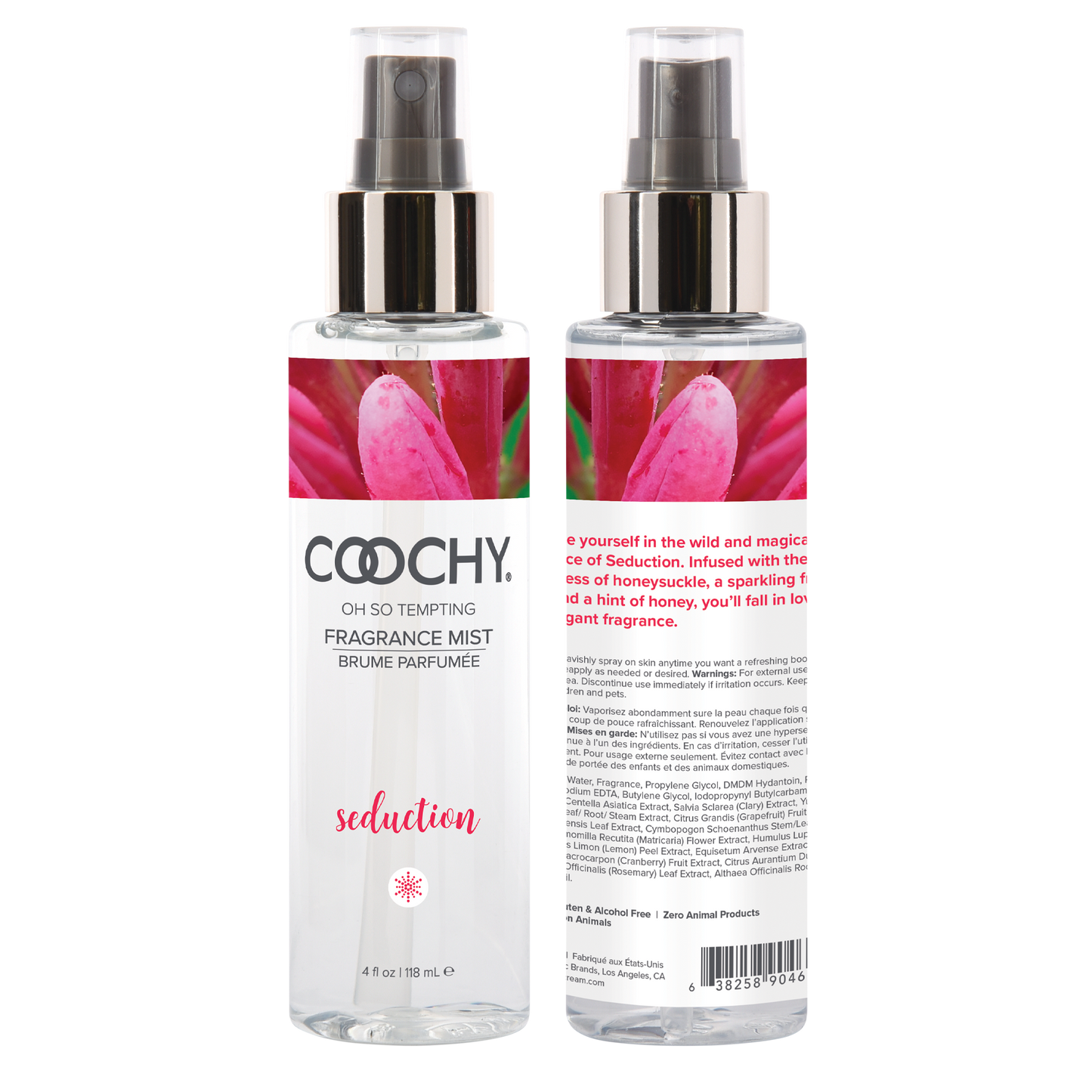 Oh So Tempting Fragrance Mist - Seduction 4oz | 118mL - xtantric.ca