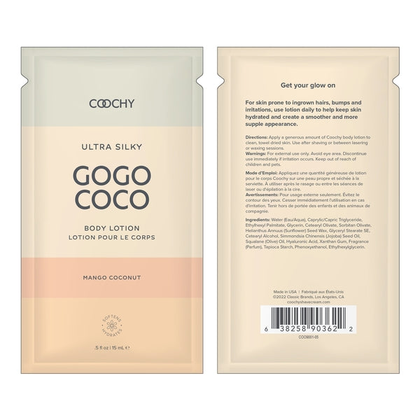 Ultra Silky Body Lotion Mango Coconut .35oz | 10mL - xtantric.ca