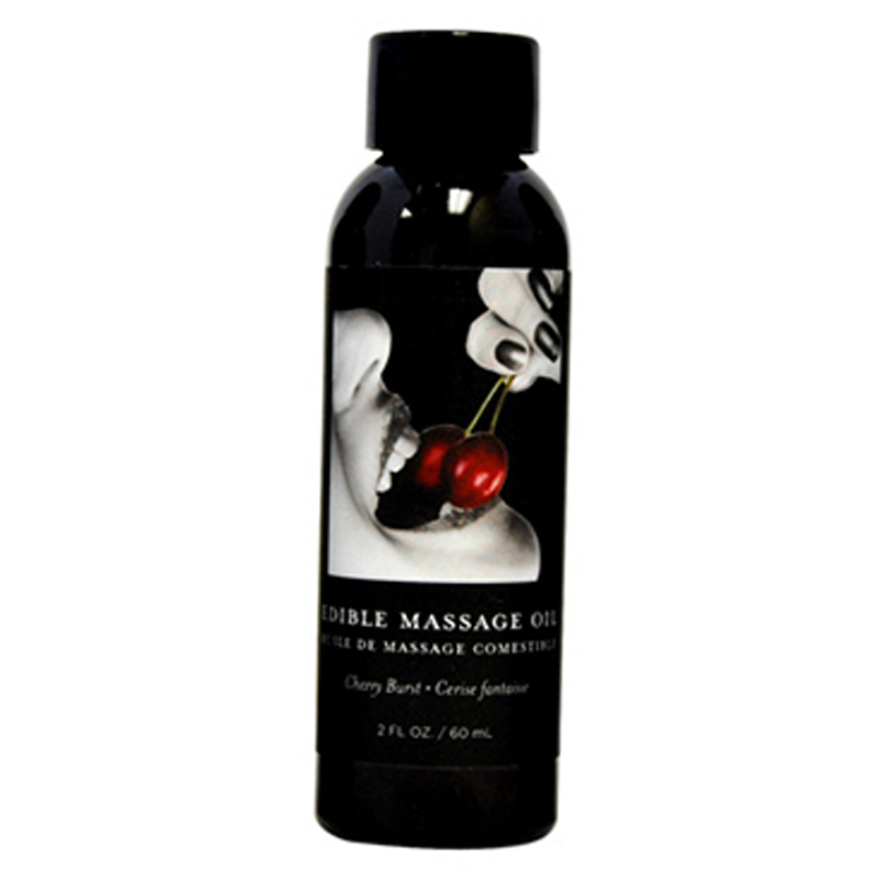 Edible Massage Oil Cherry 2 fl oz / 60 ml - xtantric.ca