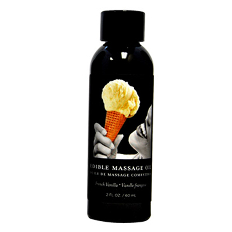 Edible Massage Oil Vanilla 2 fl oz / 60 ml - xtantric.ca