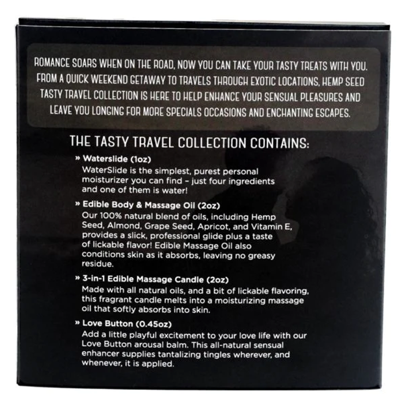 Tasty Travel Gift Set (2 oz, Strawberry Scent) - xtantric.ca