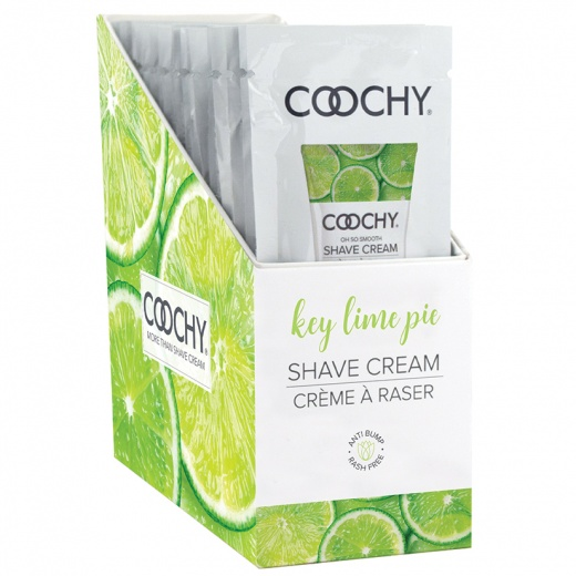 Oh So Smooth   Shave CreamKey Lime Pie 24pc - FOIL - xtantric.ca