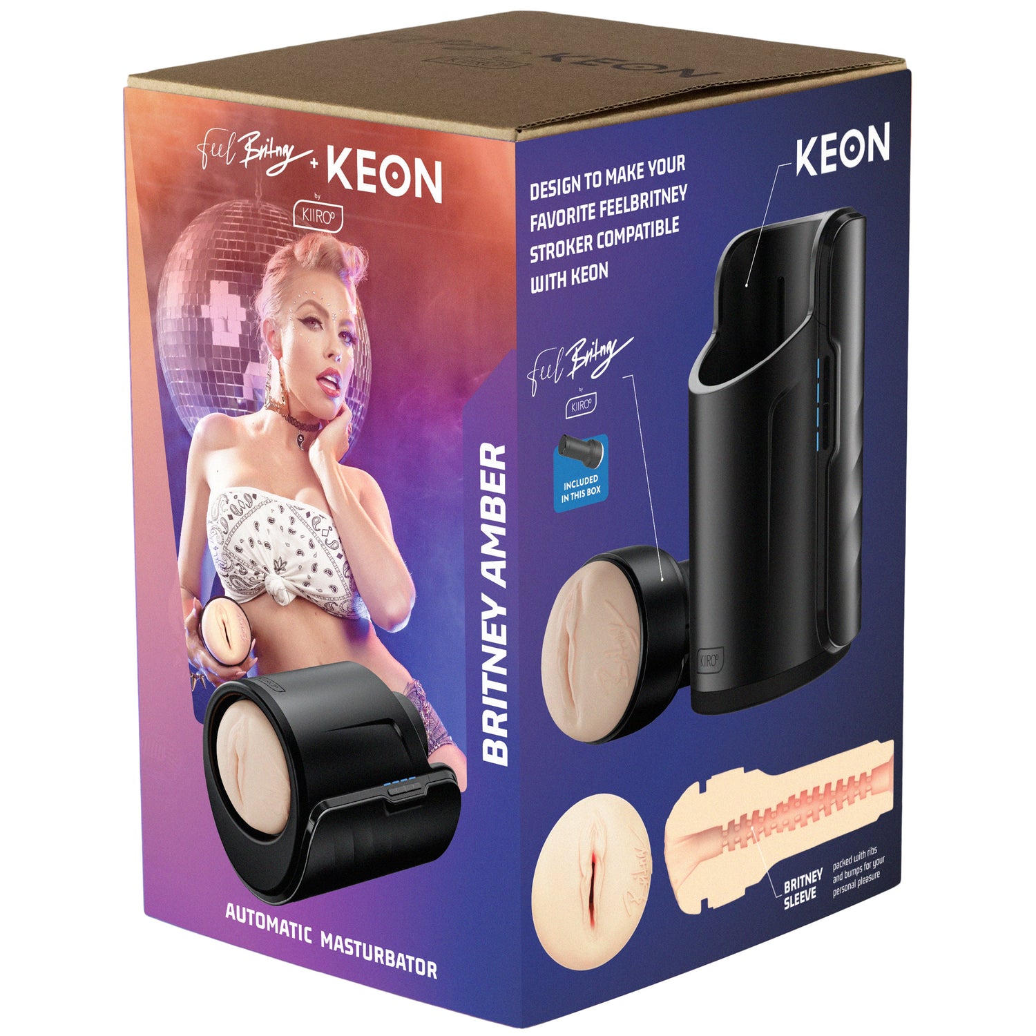 FeelBritney Stroker  + Keon Combo Set - xtantric.ca