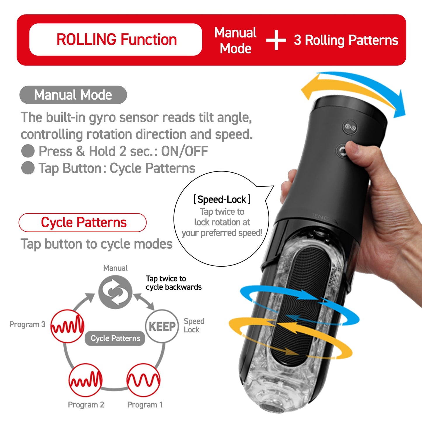 FLIP ZERO ELECTRONIC VIBROTATION - xtantric.ca