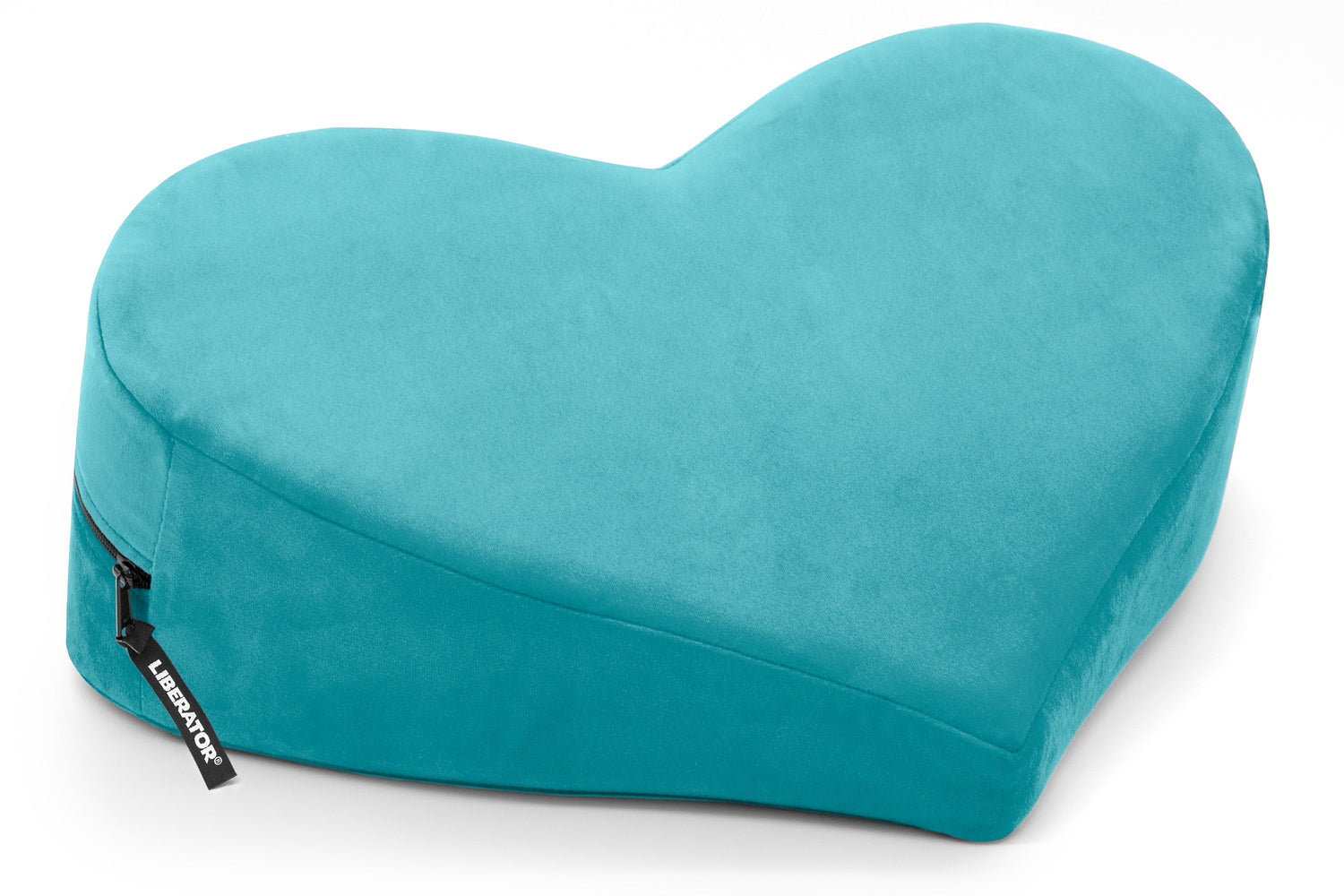 Heart Wedge Teal Microvelvet - xtantric.ca