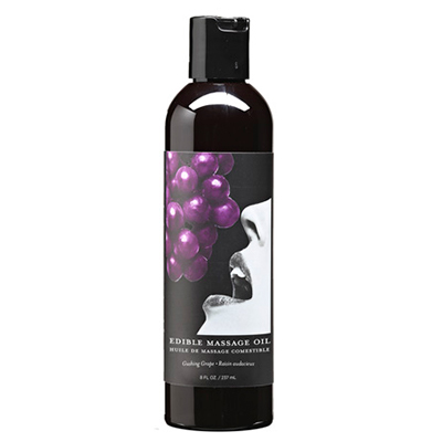 Edible Massage Oil Grape  8 fl oz / 237 ml - xtantric.ca