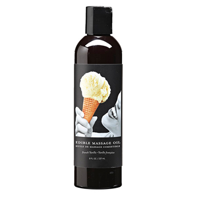 Edible Massage Oil Vanilla  8 fl oz / 237 ml - xtantric.ca