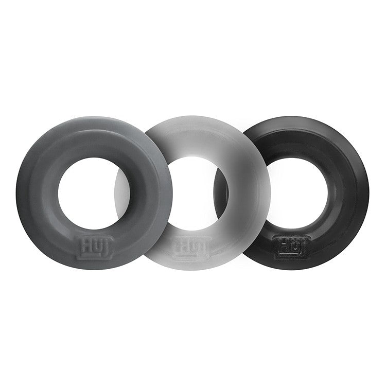 HUJ3 c-ring 3-pack,  TAR MULTI  - Tar/Ice/Stone - xtantric.ca