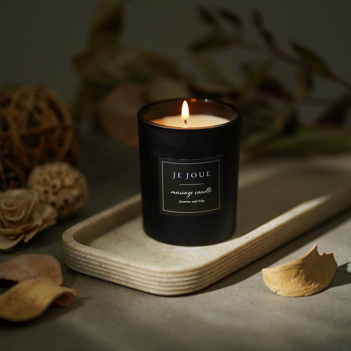 Luxury Massage Candle - Jasmine & Lily - xtantric.ca