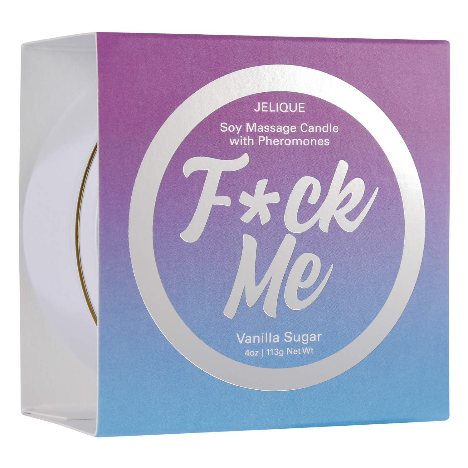 SOY MASSAGE CANDLE F*CK ME VANILLA SUGAR 4 FL OZ - xtantric.ca