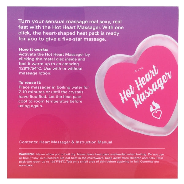 HOT HEART MASSAGER - Reusable Warming Massager - xtantric.ca