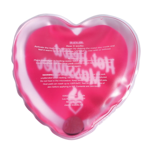 HOT HEART MASSAGER - Reusable Warming Massager - xtantric.ca