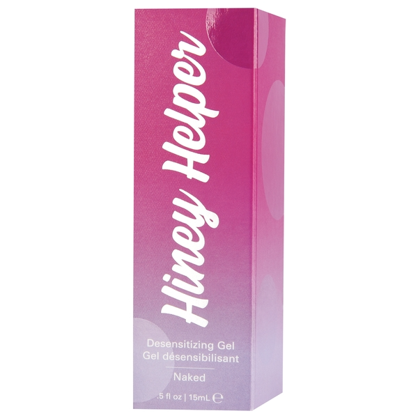 HINEY HELPER Desensitizing Gel Naked .5oz | 15mL - xtantric.ca