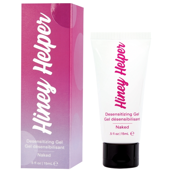 HINEY HELPER Desensitizing Gel Naked .5oz | 15mL - xtantric.ca